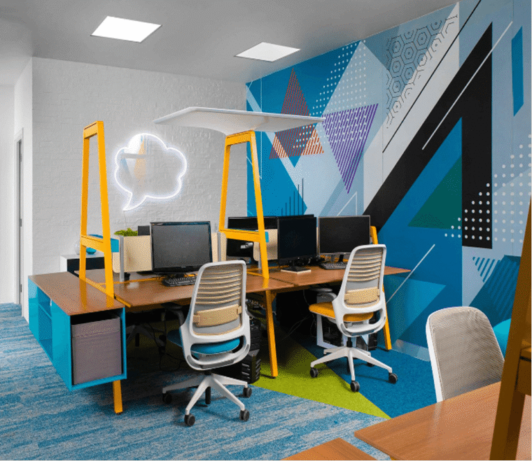 Trending Ideas for Office Interior Design in 2024 - Amodini Systems