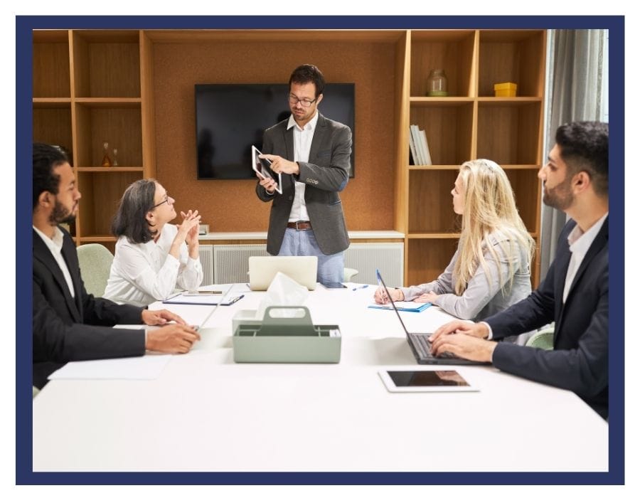 Office Interior Work Process