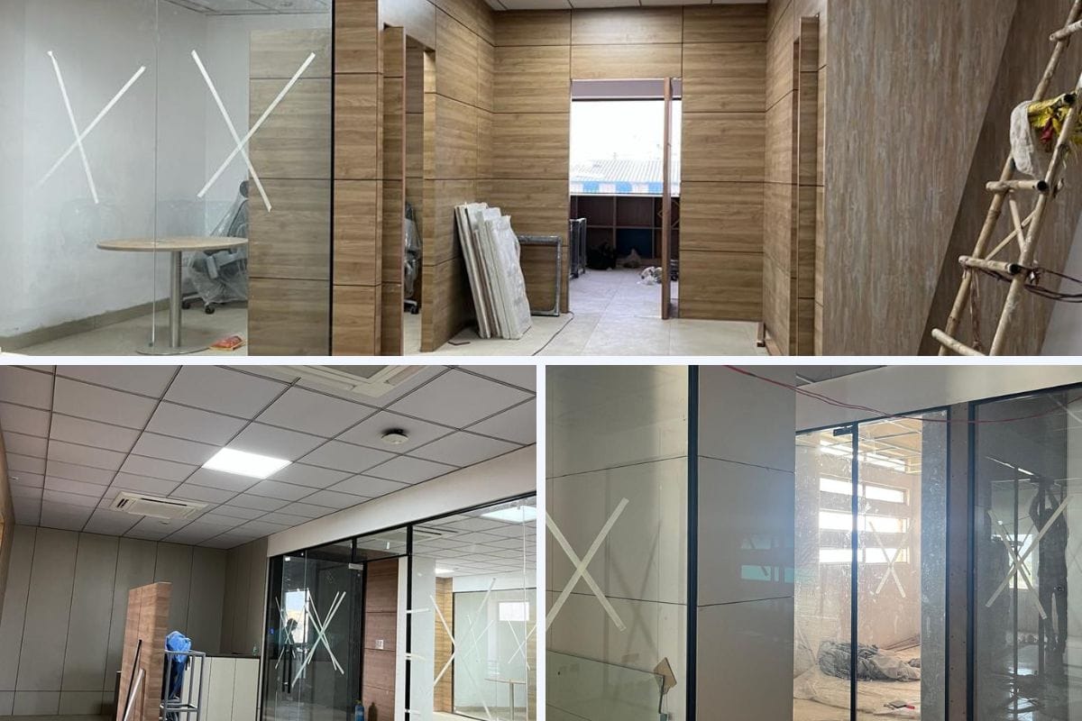 Office Interior Work Process