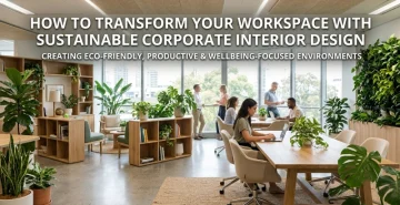 How to Transform Your Workspace With Sustainable Corporate Interior Design