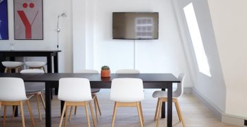 A small office room design targets space unavailability issues with everything from quick interior touch-ups to complex rearrangements